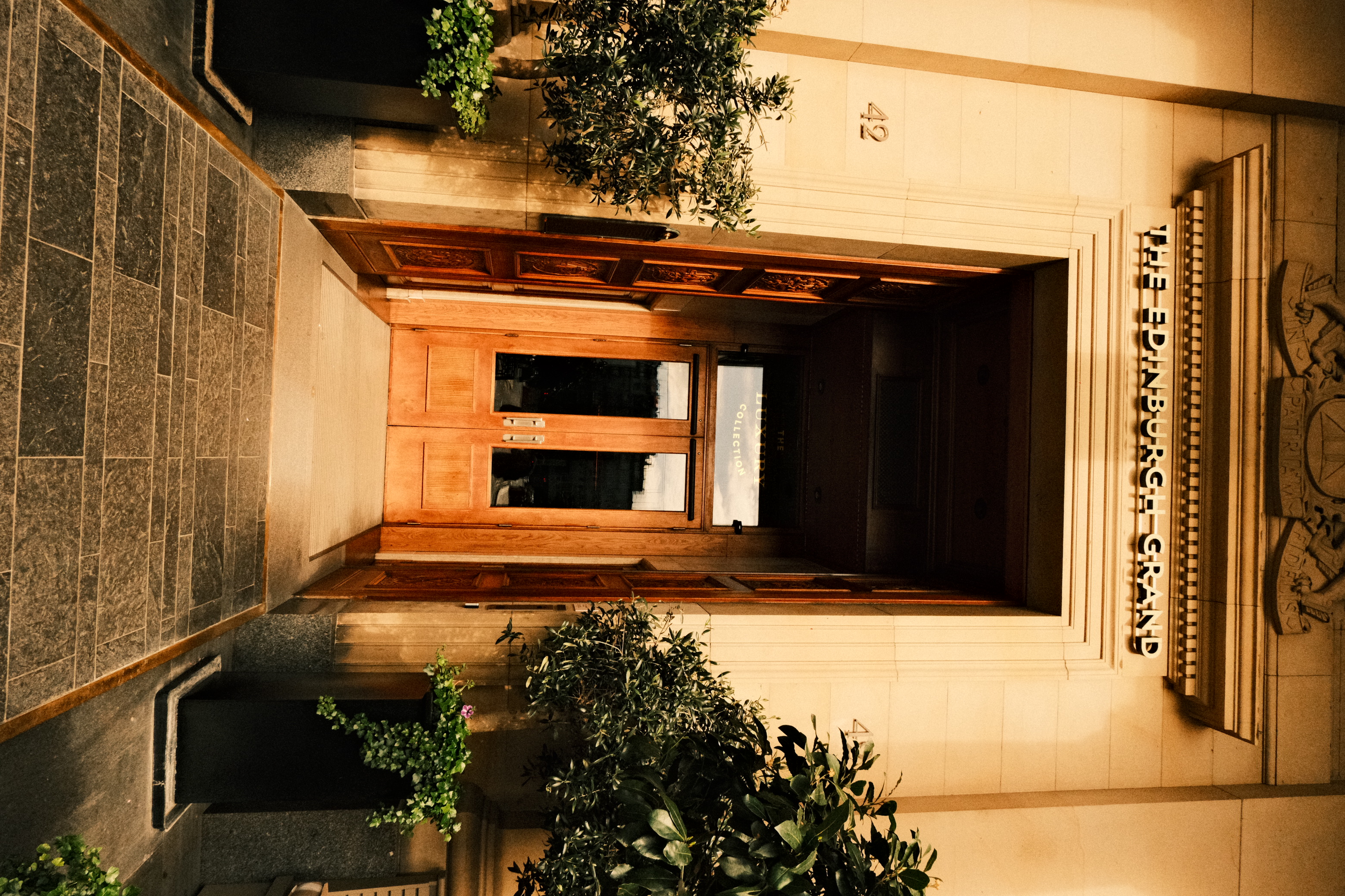Street-level architectural photograph by Euan Livingstone